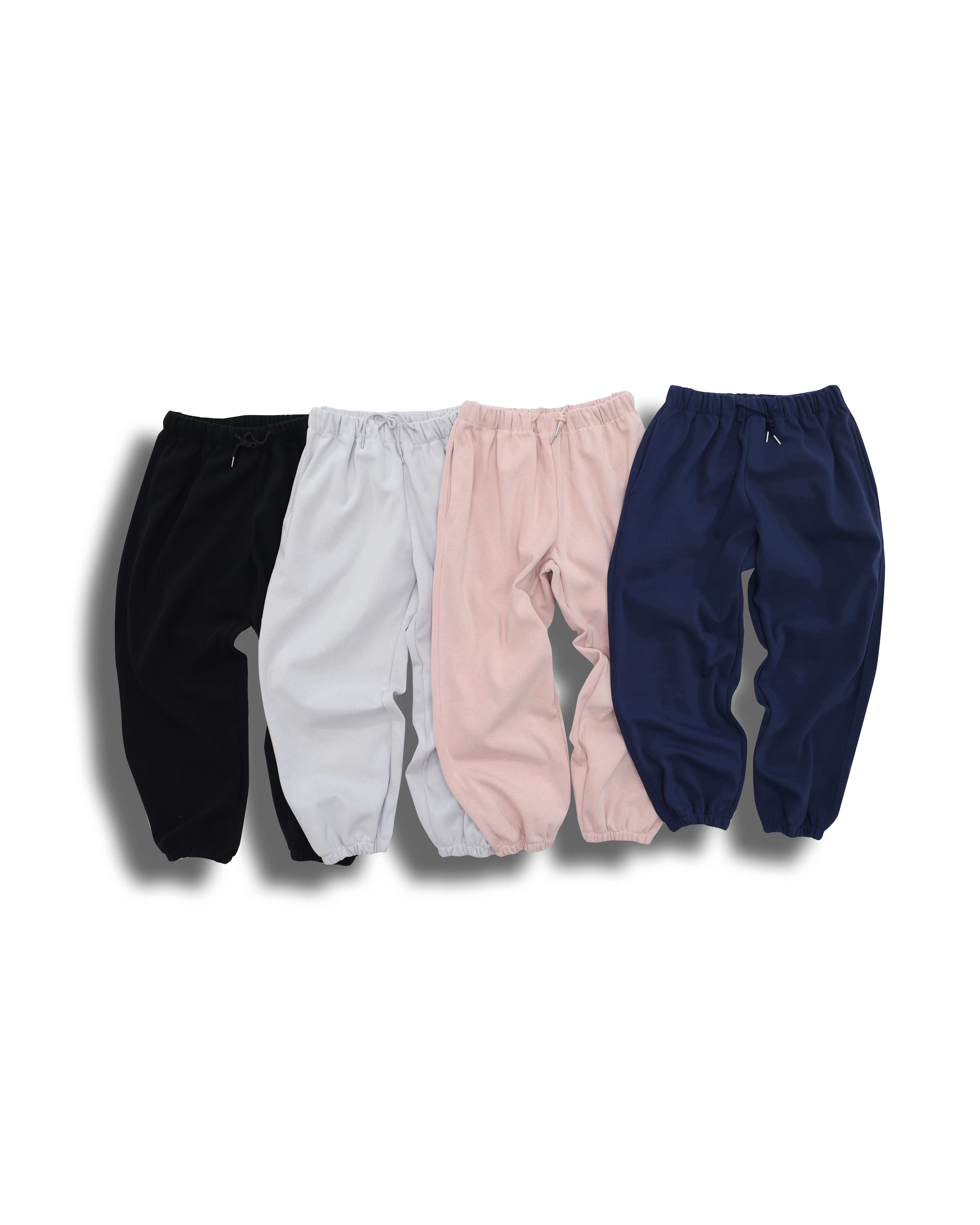 OneMile Sweat Zogger Pants (Black/Pink/Gray/Navy)