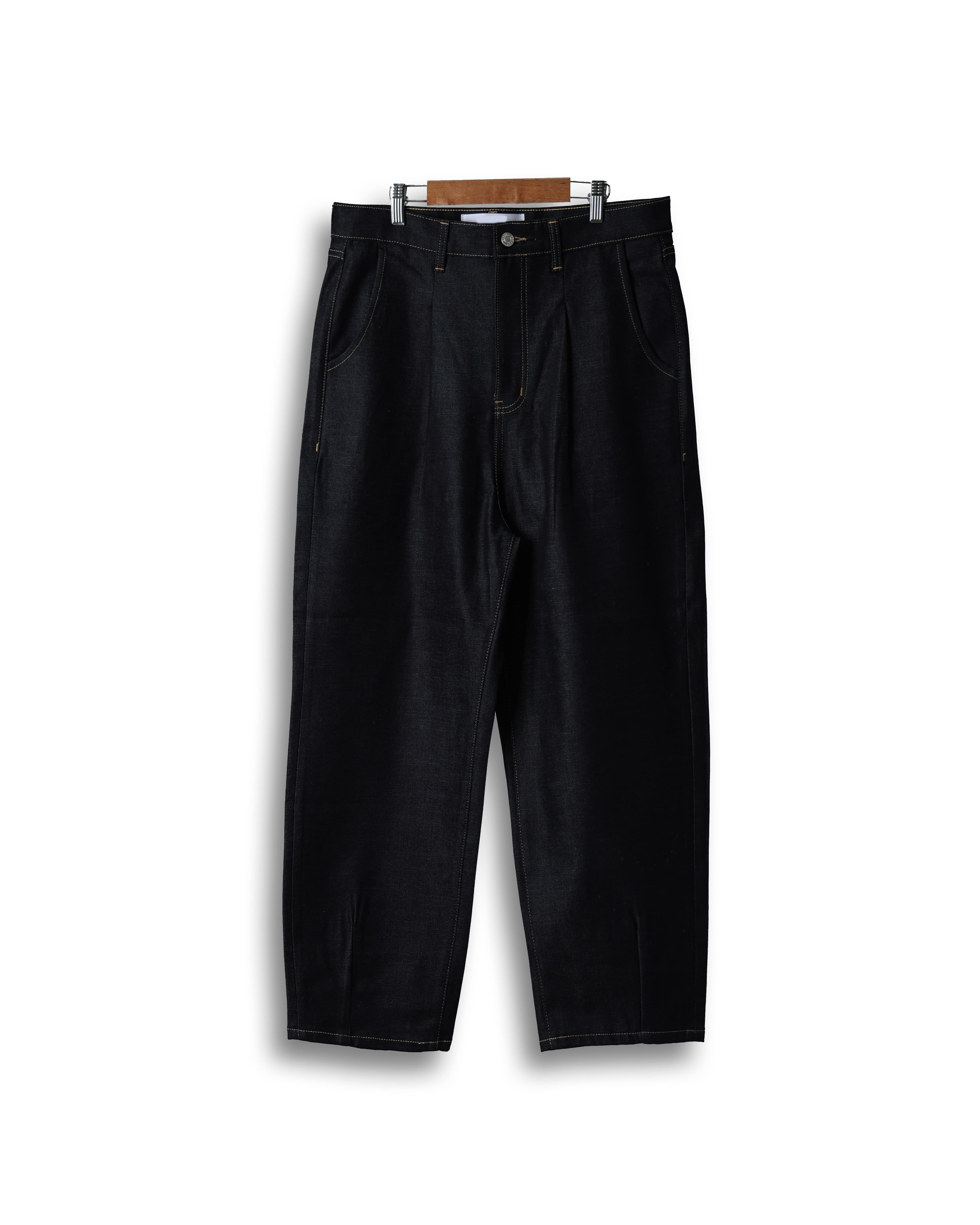 006 Semi-Wide Raw Denim Pants (Raw Denim)