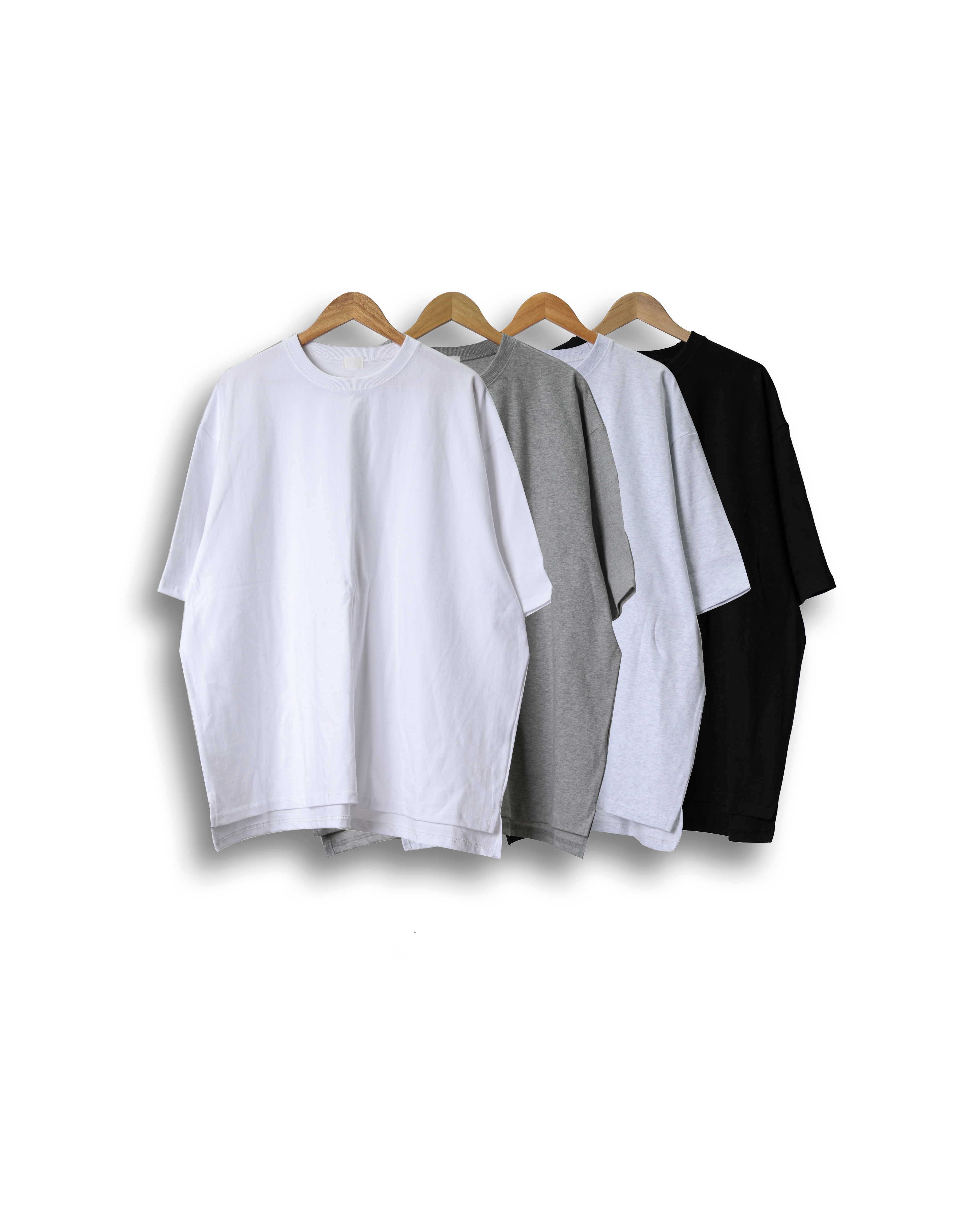 AND One Mile Maxi Sized Basic T Shirts (Black/Gray/Light Gray/White) - 8차 리오더 (4/30 배송예정)