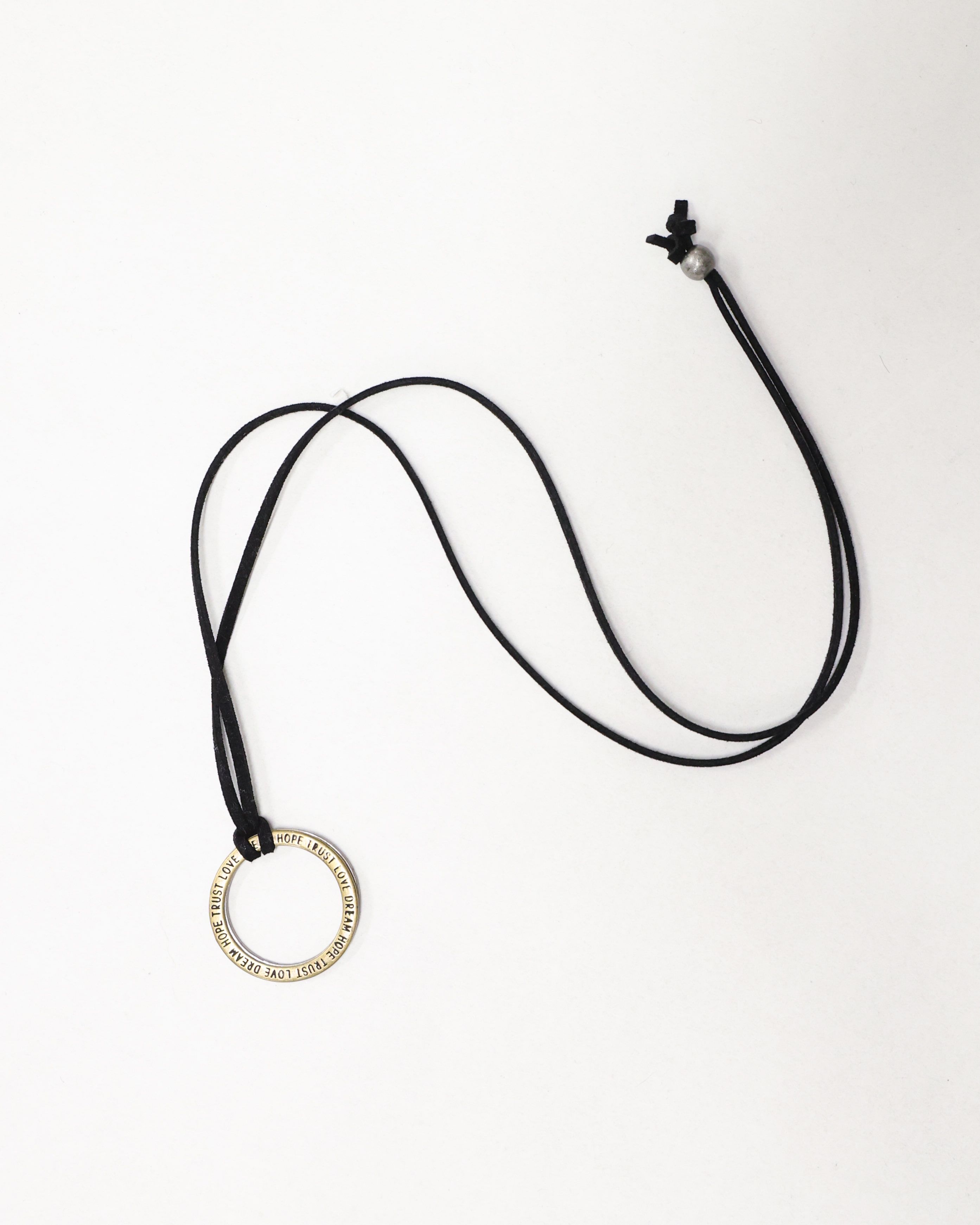 Antique Big Round Necklace (Black)