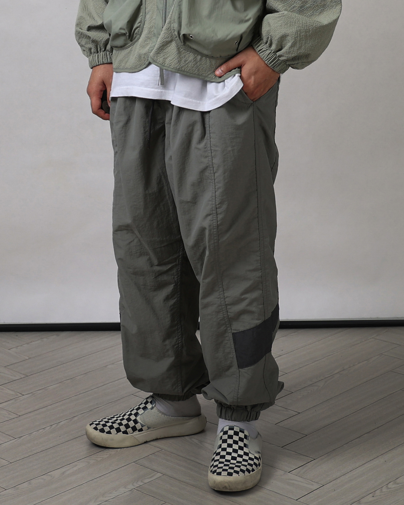 FAM IPFU Military Warm Set Pants (Black/Gray)