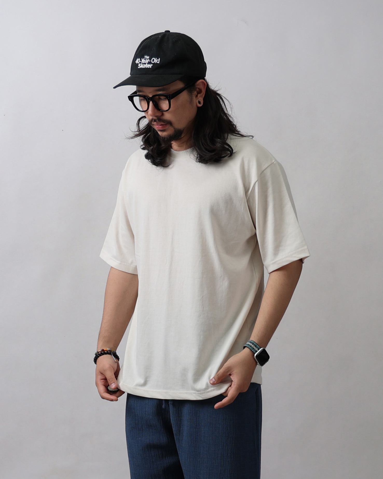 NOTICE Daily Layered Basic T Shirts (Black/Charcoal/Green/Light Beige/White)