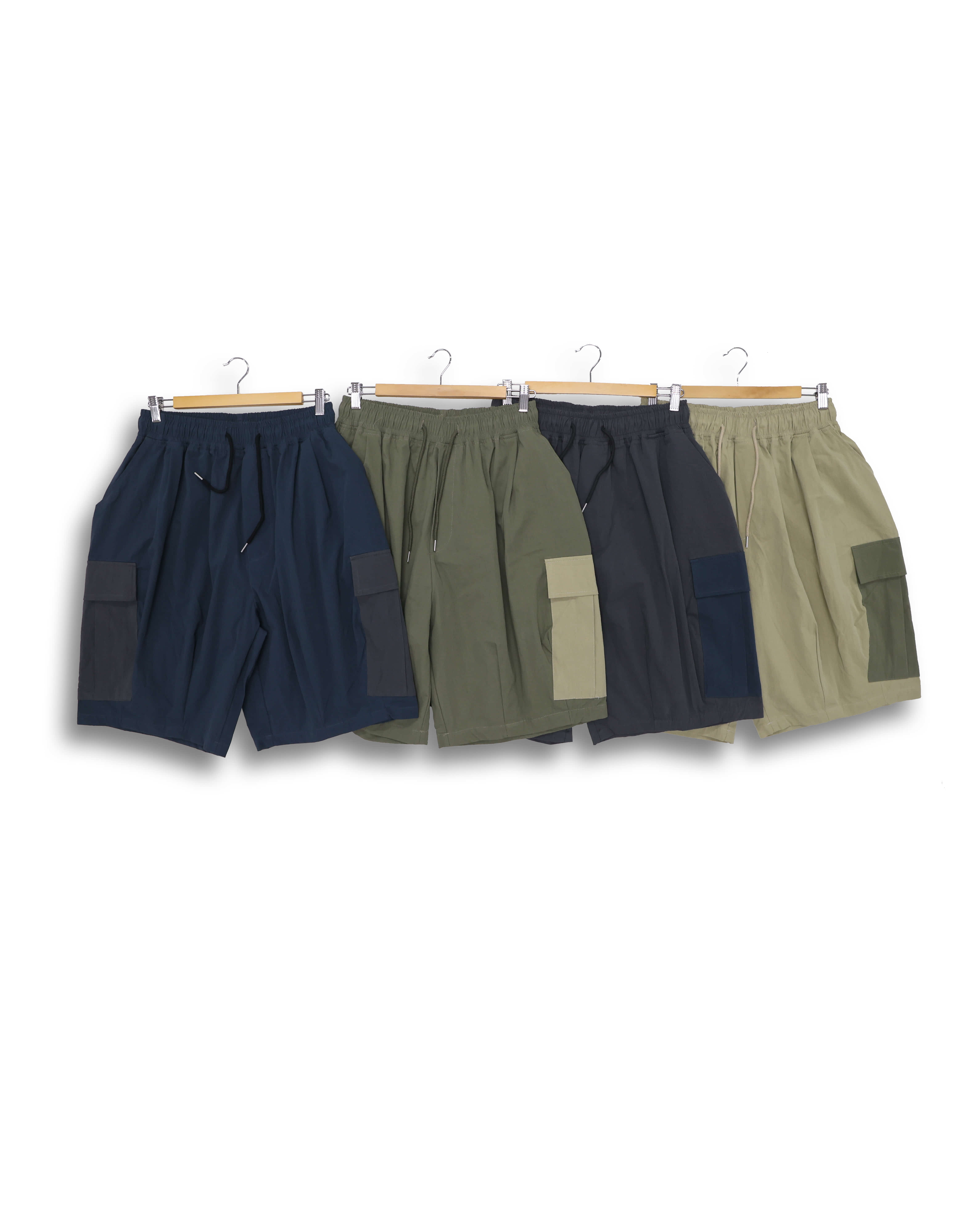 RARE Big Pocket Colouring Balloon Shorts (Charcoal/Khaki/Navy/Beige)