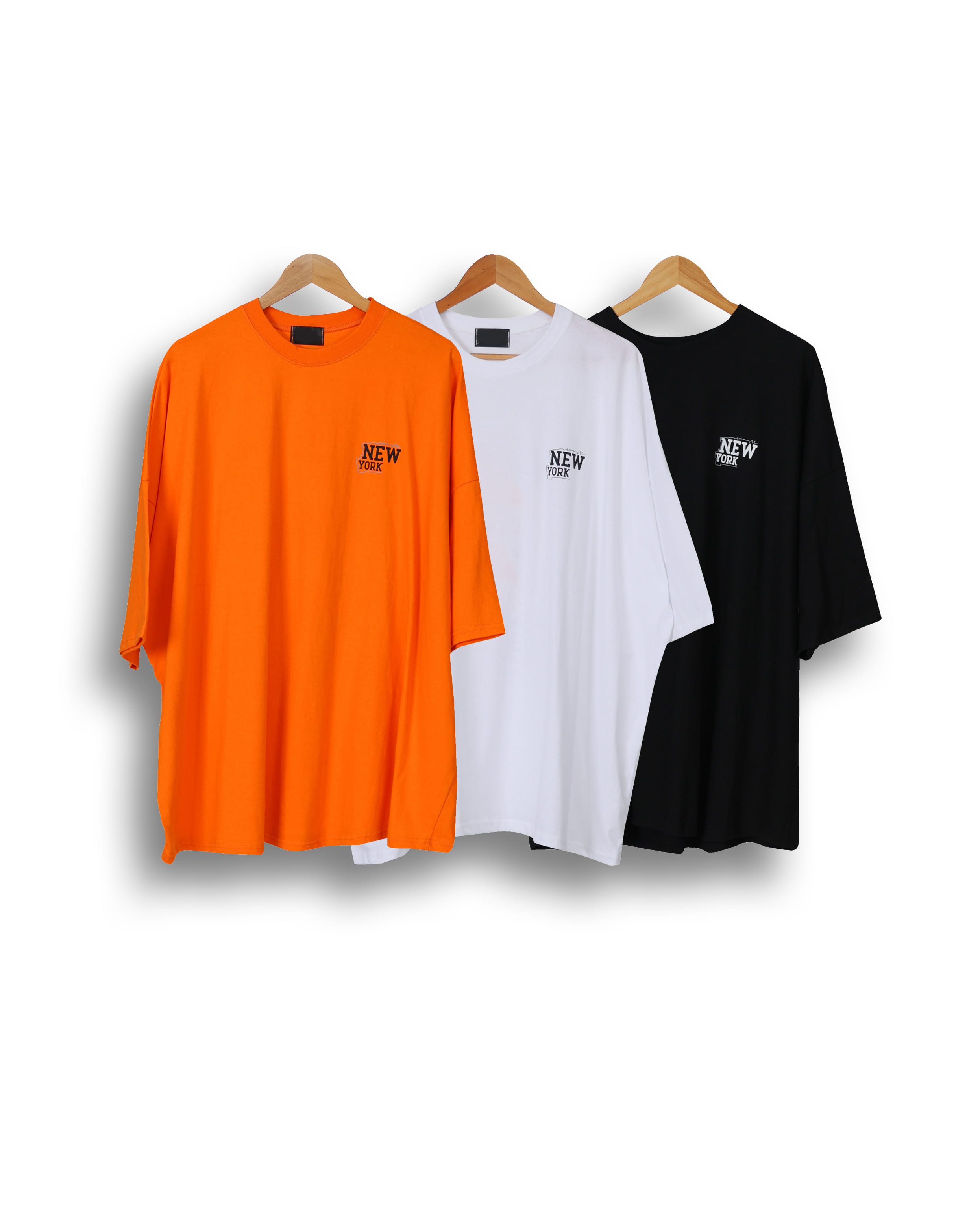 TAKE THUNDER Printed T Shirts (Black/Orange/White)