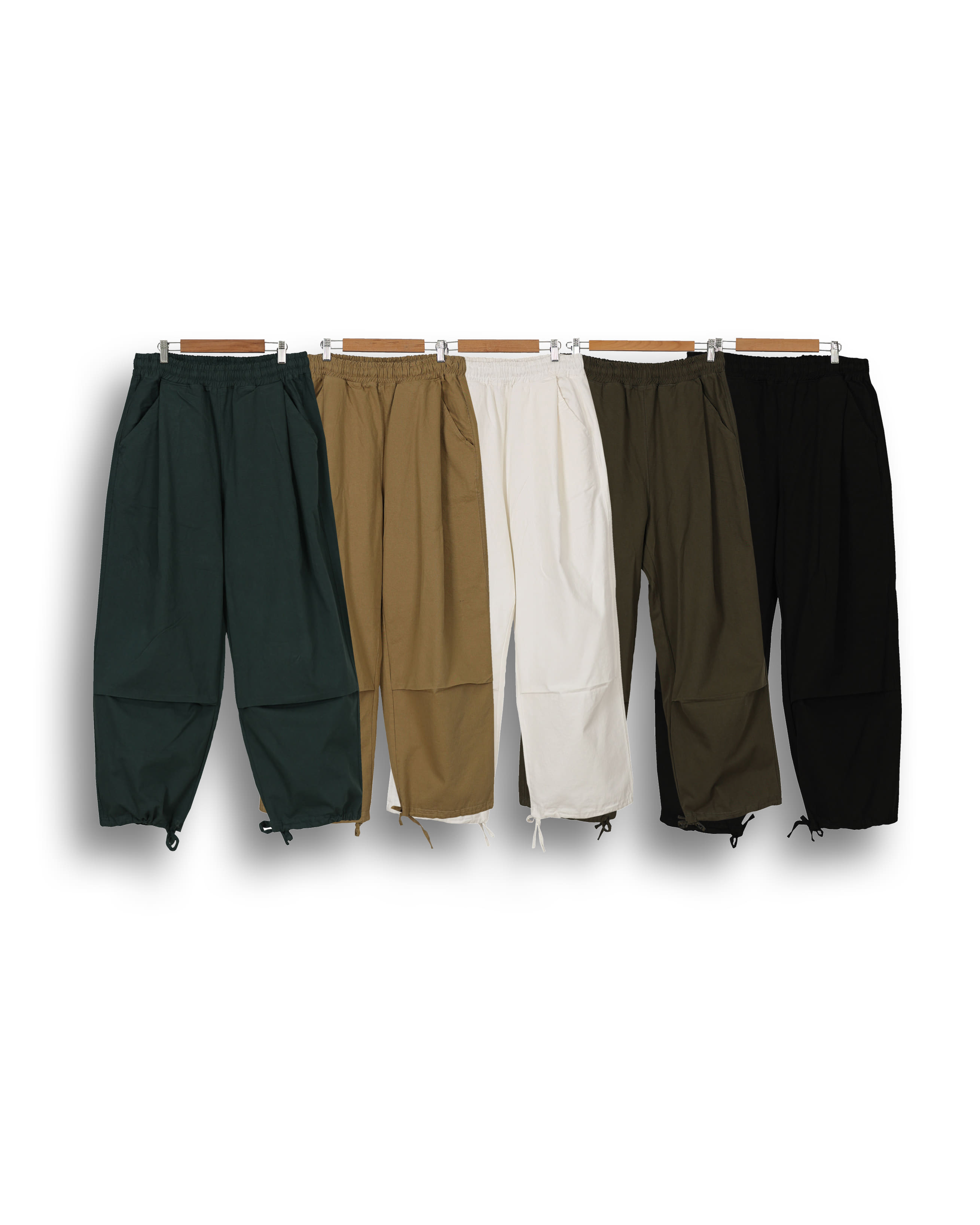 PEO S340 Mil Pleats Cargo Pants (Black/Khaki/Beige/Green/White)