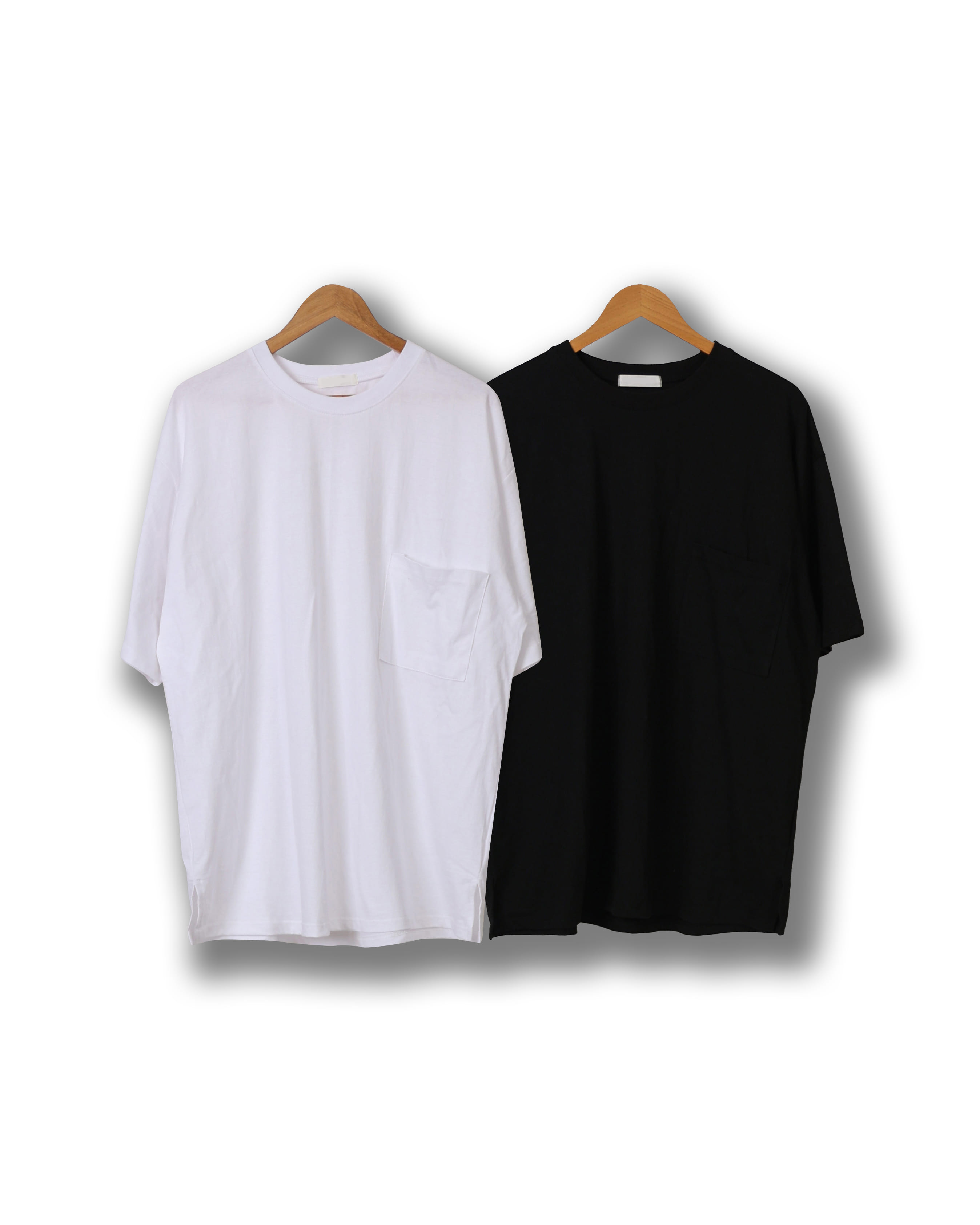 CHOCK City Pocket Over Shirts (Black/White)