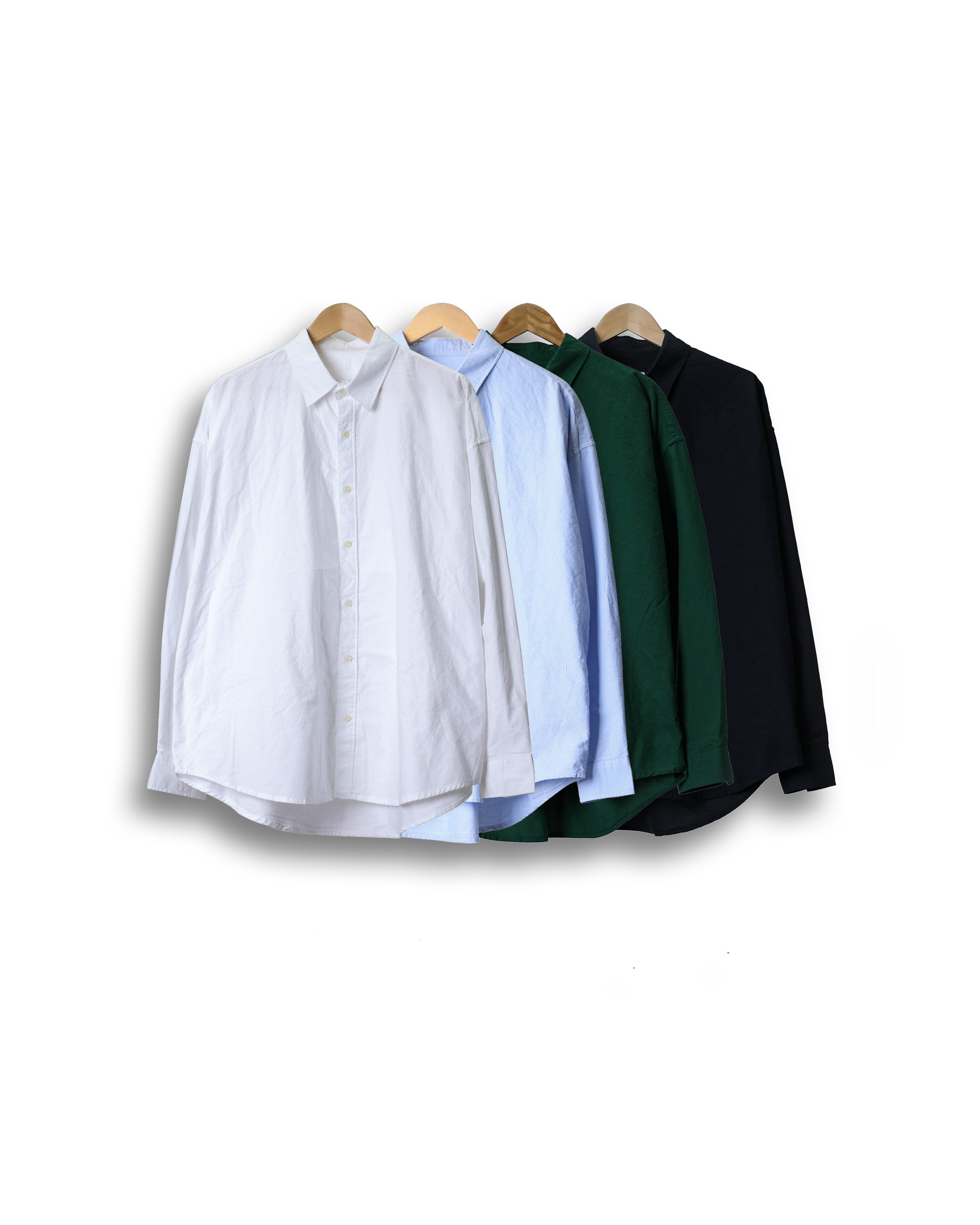 NOOR Daily Standard Oxford Over Shirts (Navy/Green/Sky Blue/White)