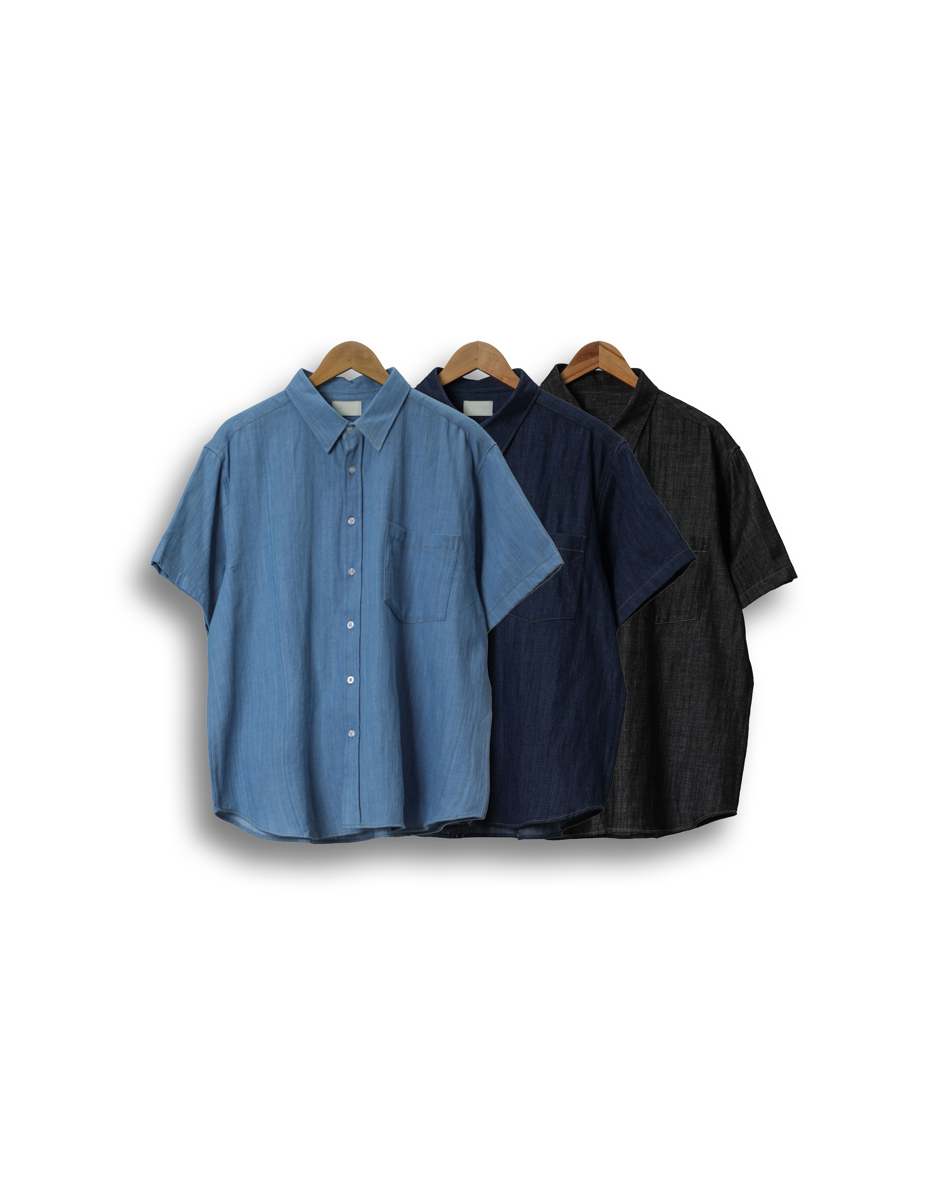 LFRK Slop Denim Over Half Shirts (Black Denim/Raw Denim/Light Denim)