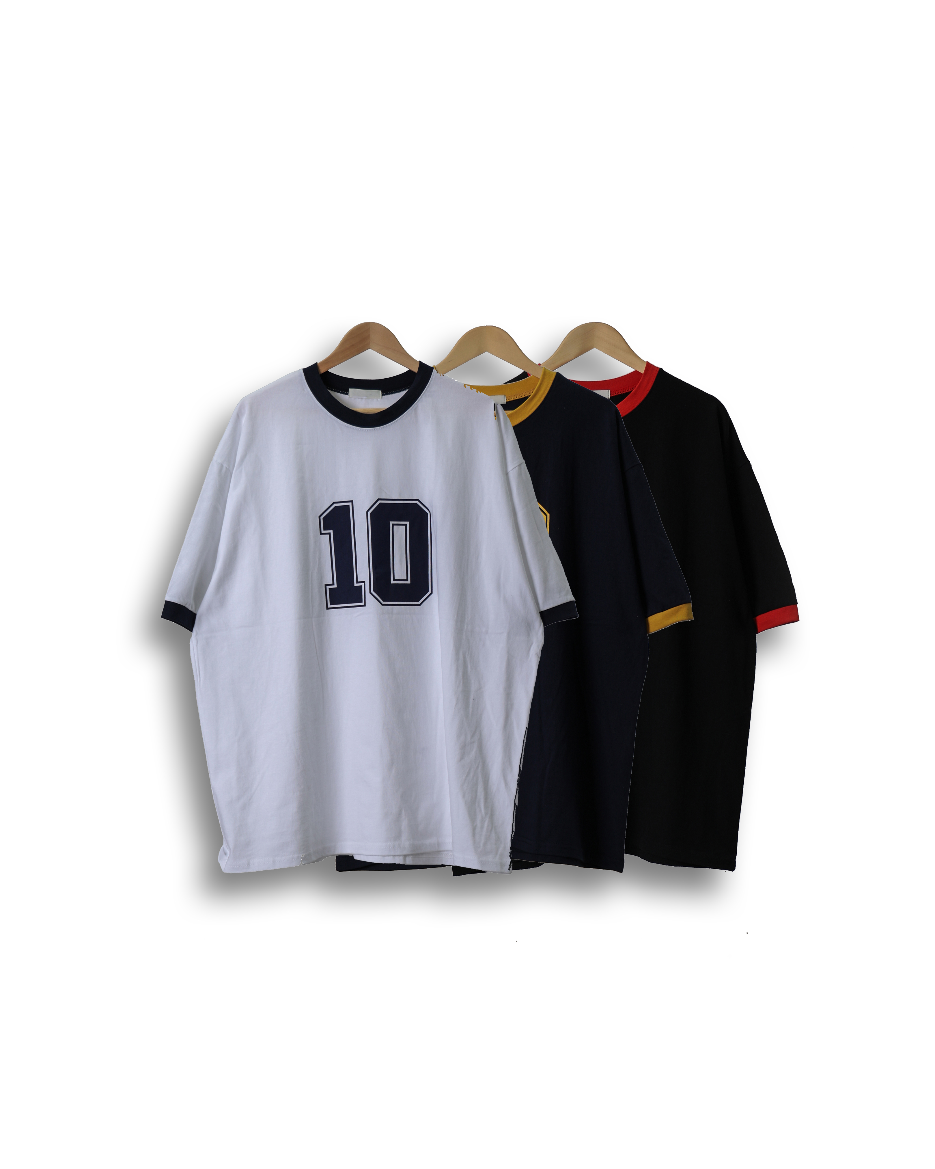 YOFF Sporty Line TEN Box T Shirts (Black/Navy/Ivory)