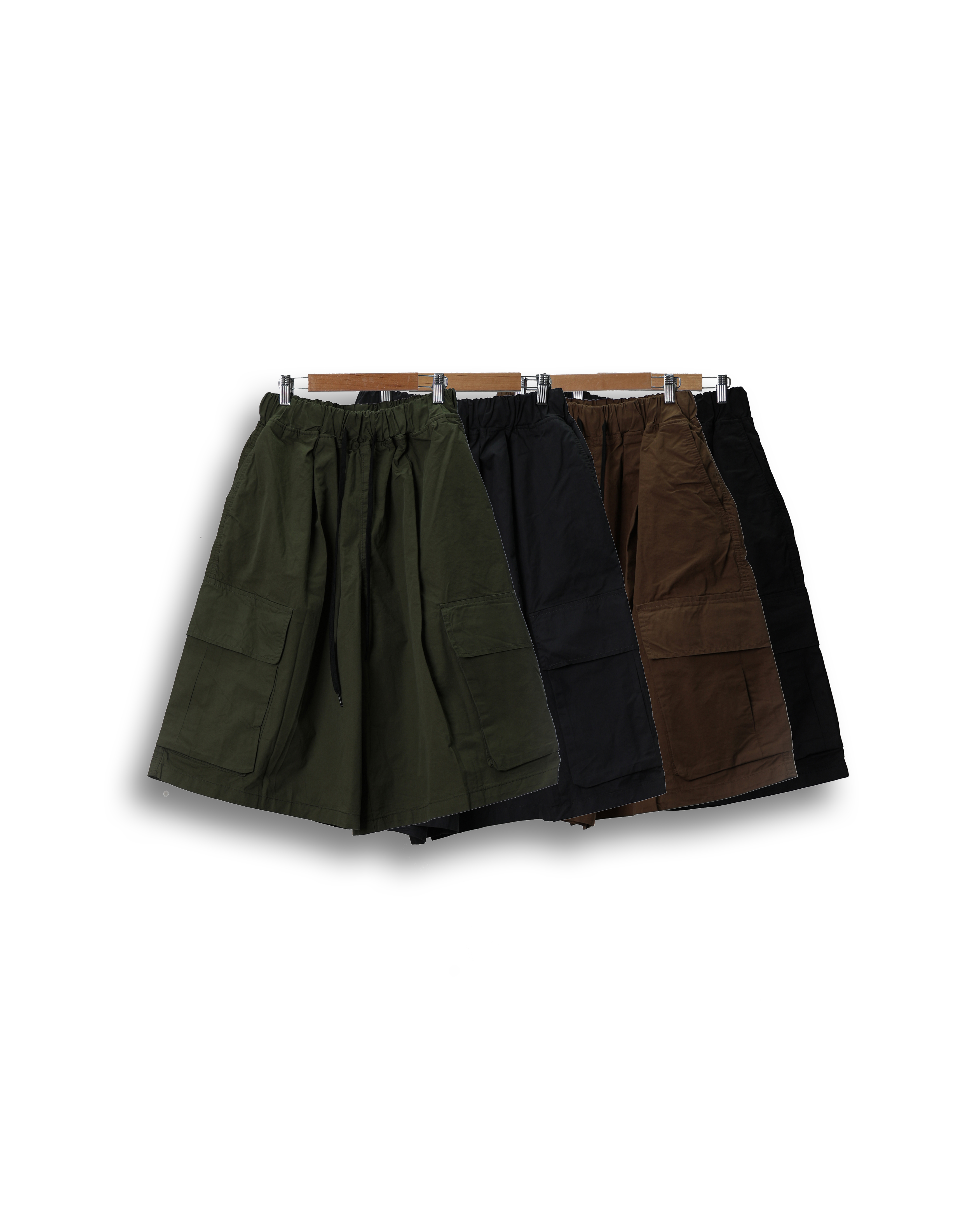 MYPEO 9478 Maxi 8th Cargo Loose Pants (Black/Charcoal/Brown/Olive)