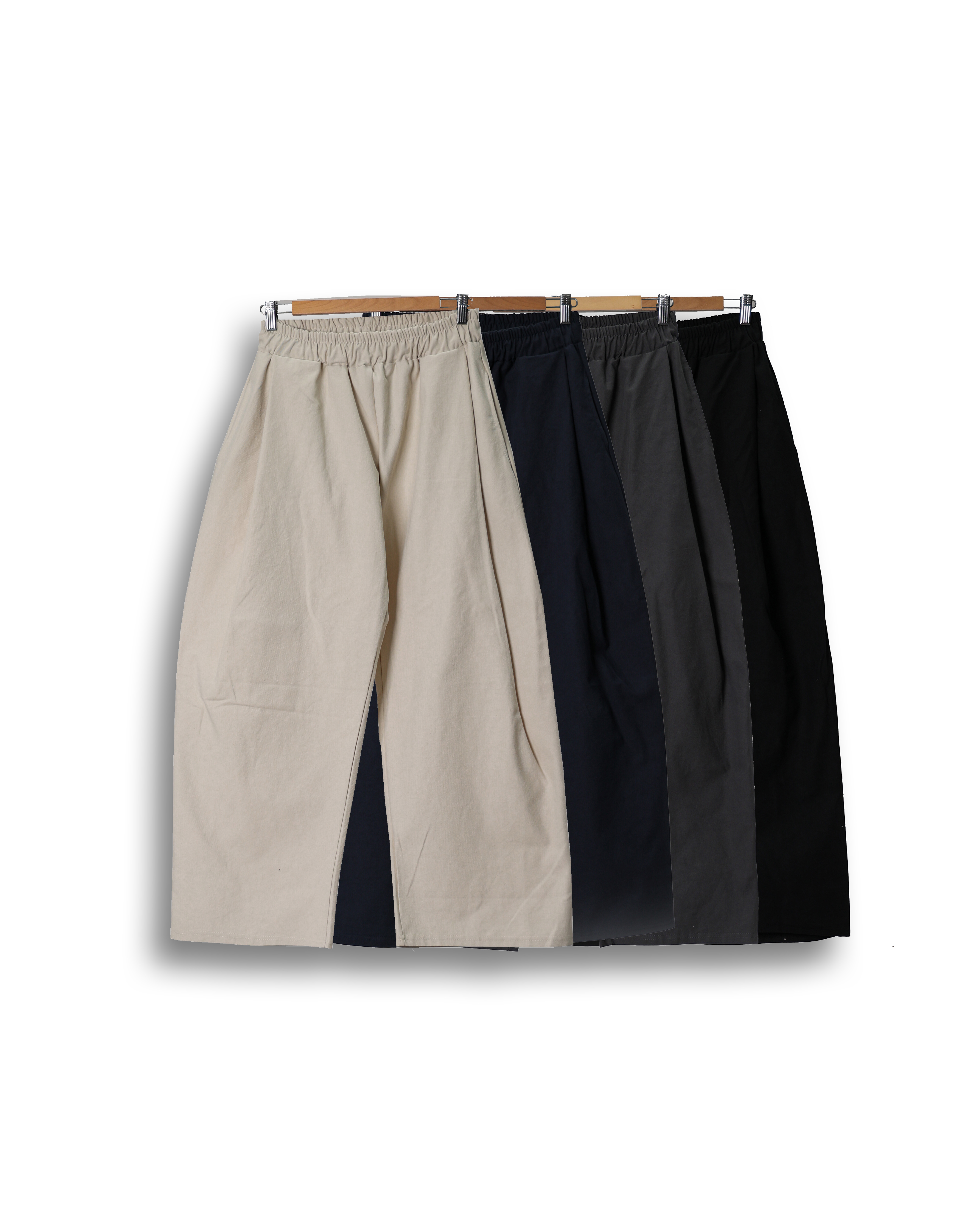 MILLI City Deep Wide Chino Pants (Black/Charcoal/Navy/Ivory)