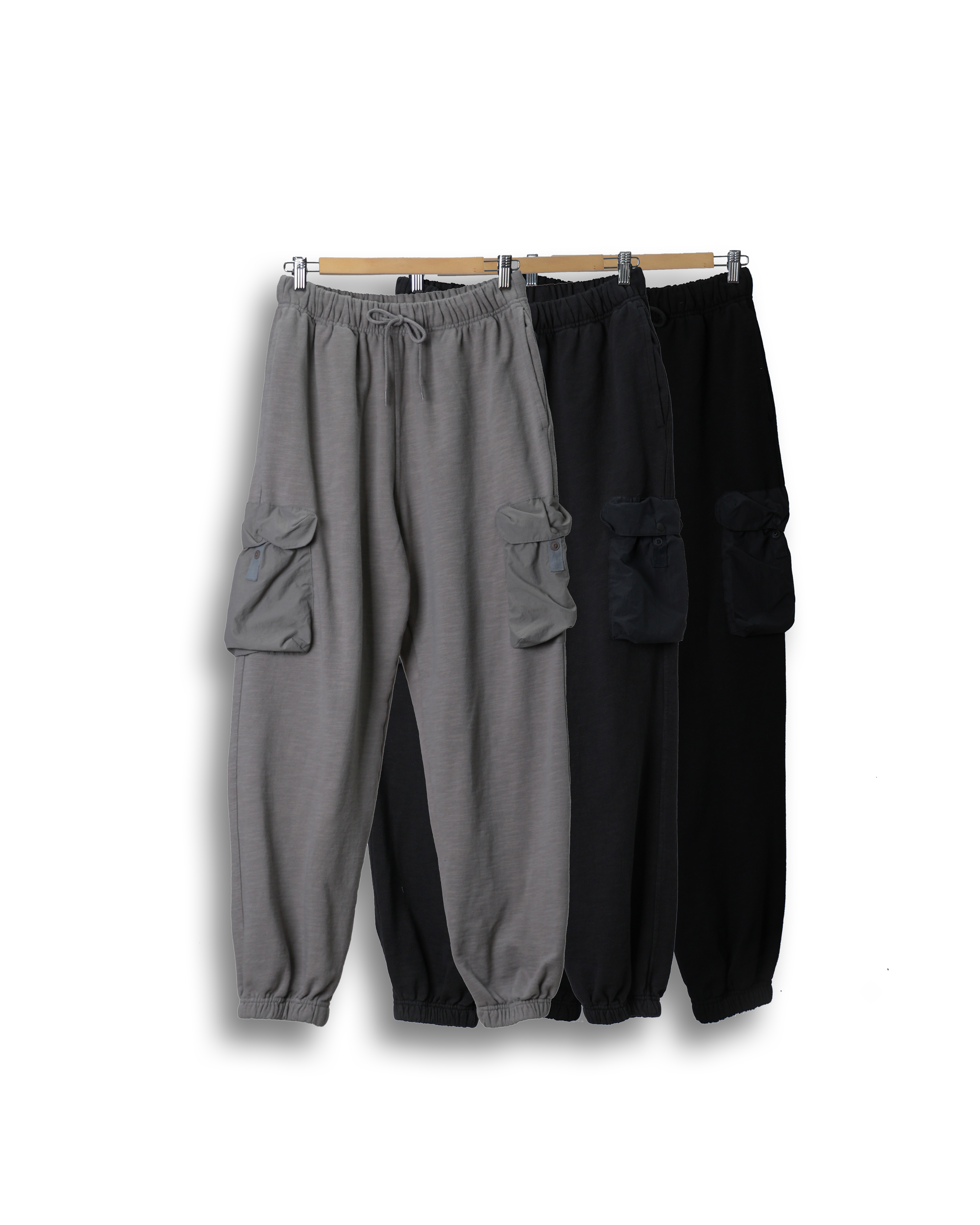 PECTR Mil Pocket Sweat Jogger Pants (Black/Charcoal/Gray)