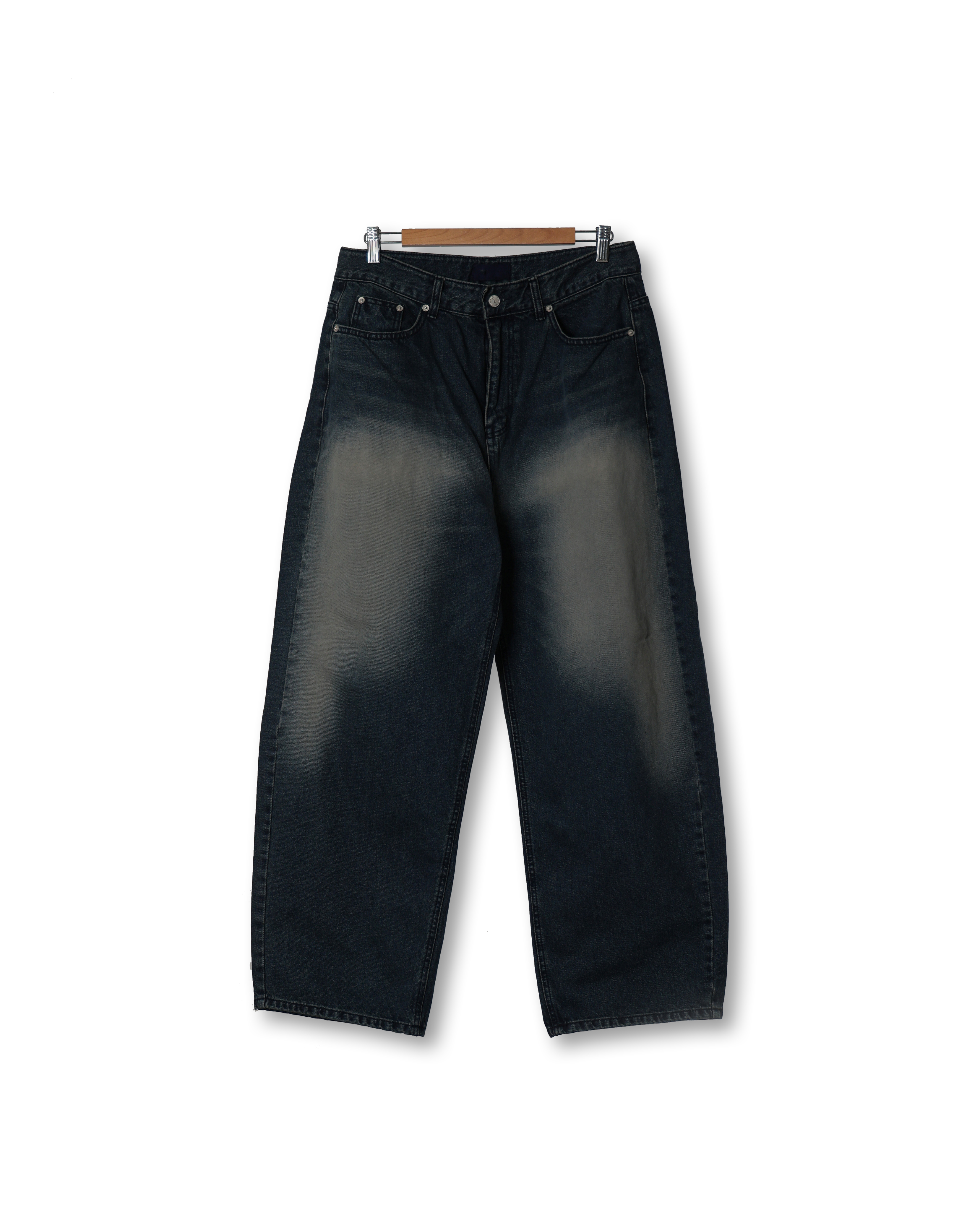 CROS 4063 Blue Washed Denim Pants (Blue Denim)
