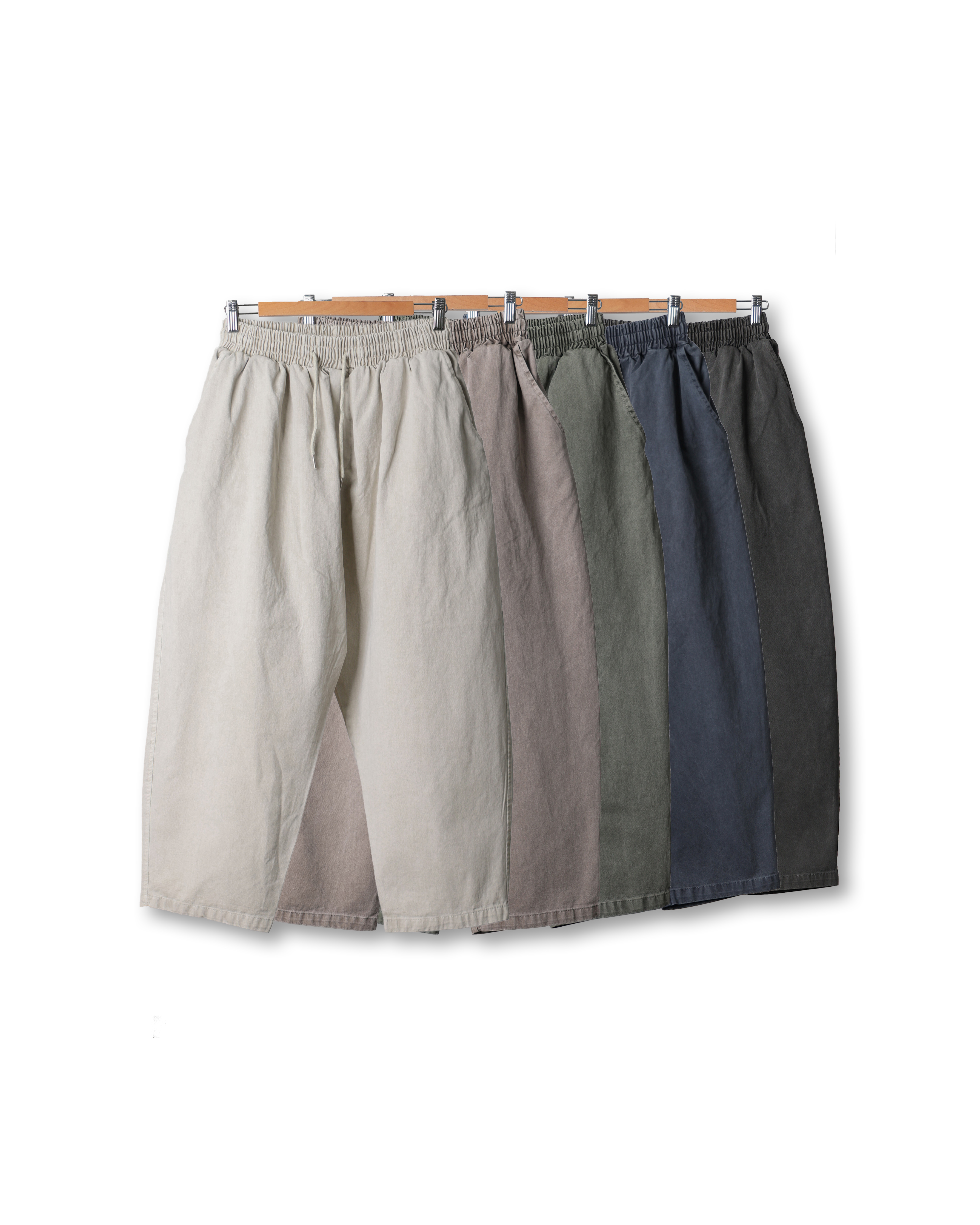RARA Pigments Crop Loose Balloon Pants (Charcoal/Navy/Olive/Beige/Ivory)