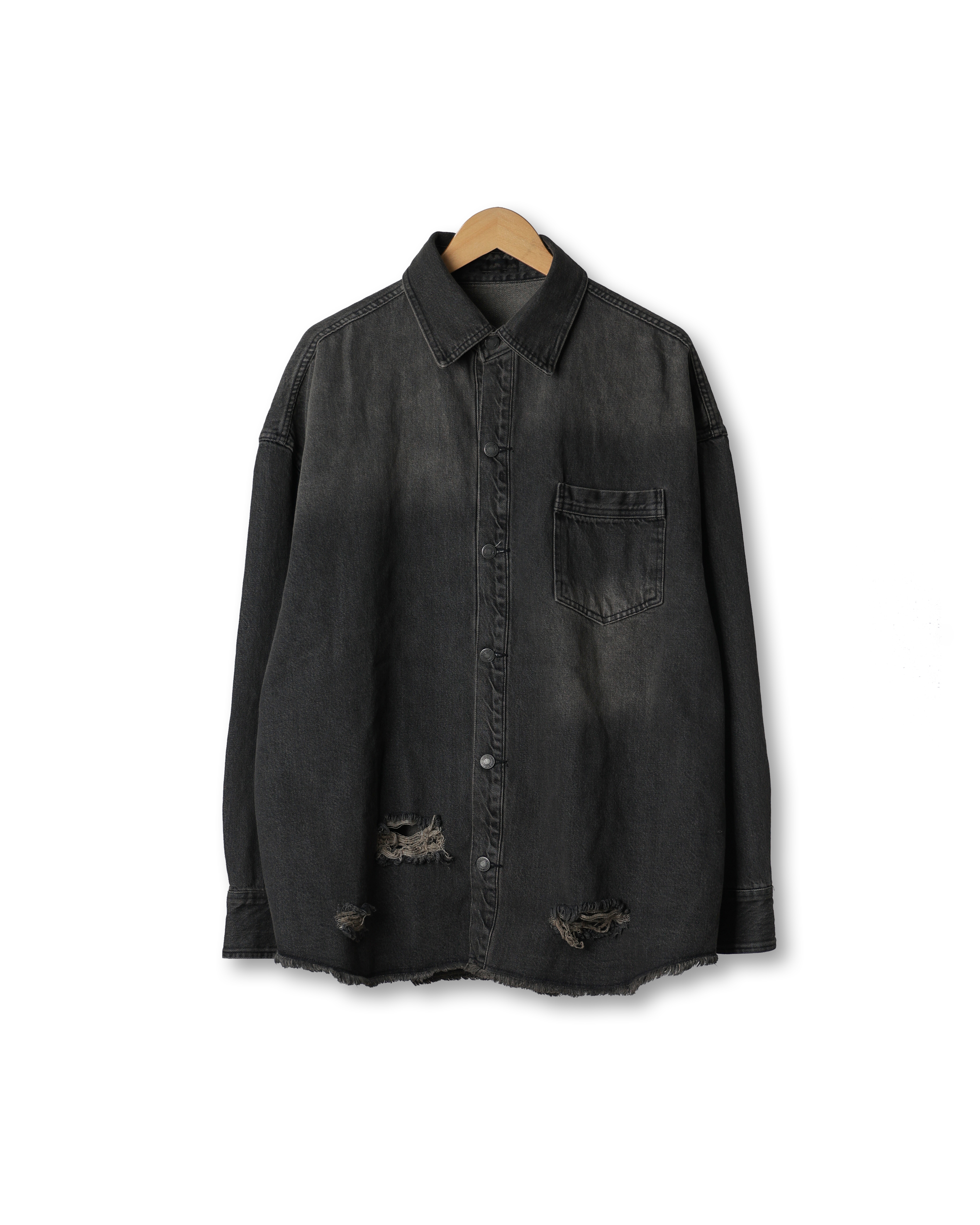 OTHER 365 Dyeing Vintage Denim Jacket (Black Denim)