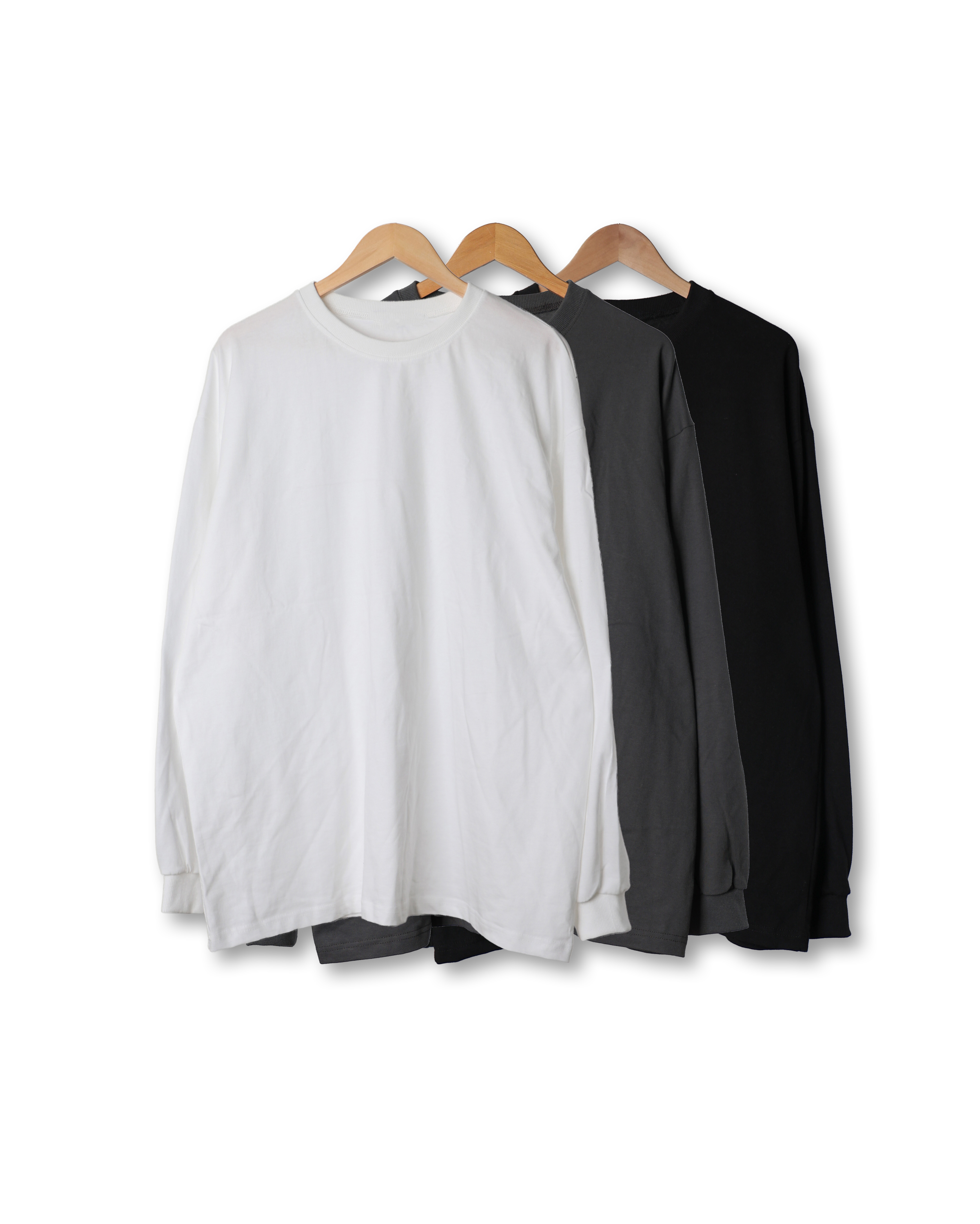 BECOLD Casual Easy Long Sleeve (Black/Charcoal/Ivory)