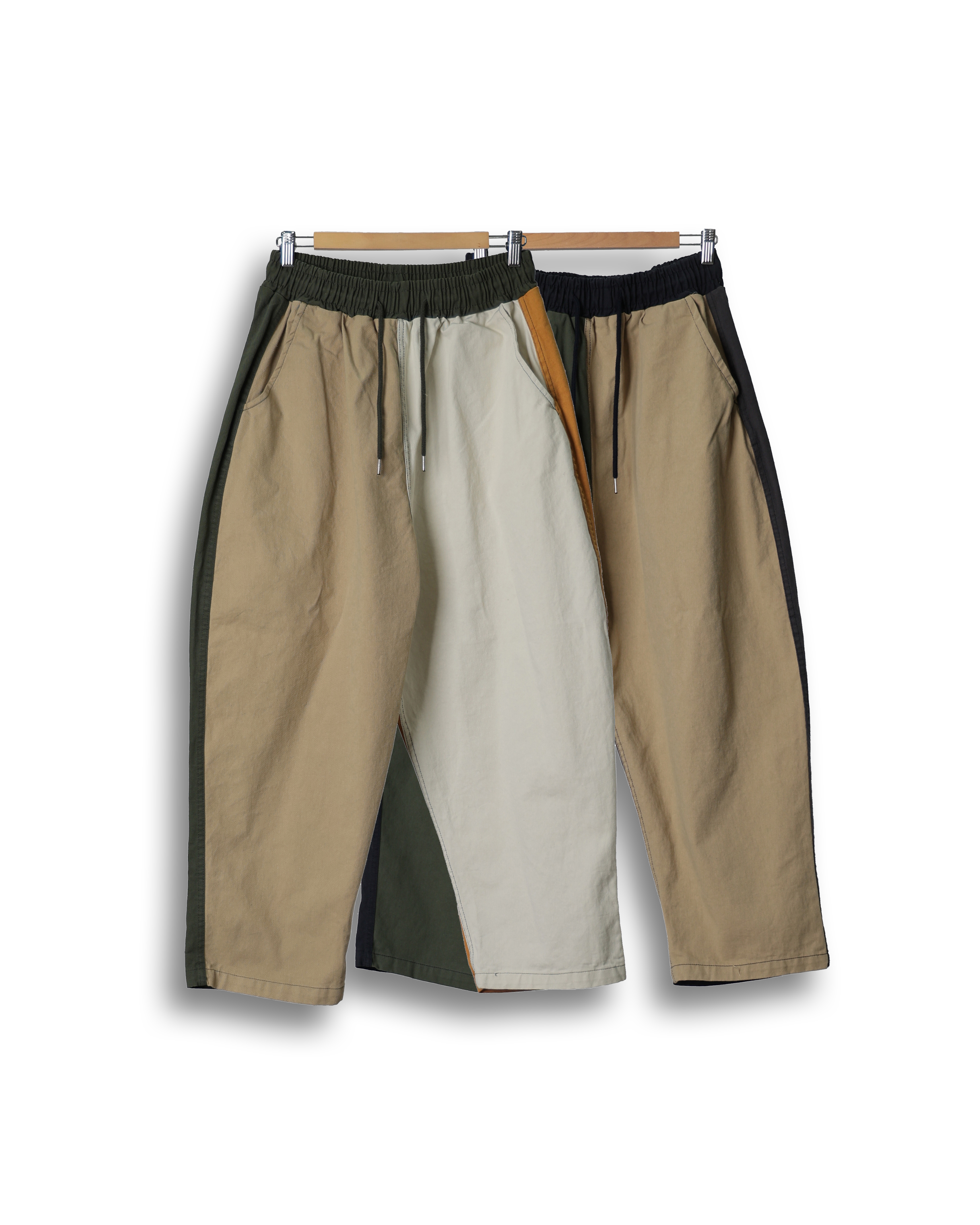 PCNT Crazy Colouring Balloon Pants (Olive/Cream)