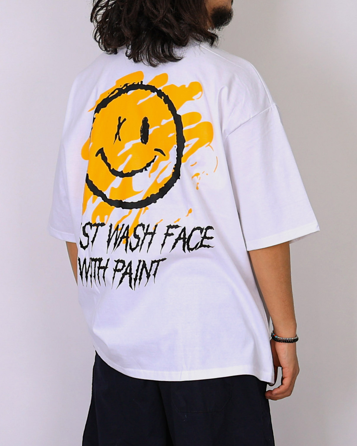 Painted Smile Artist T-Shirts (Black/Ivory)