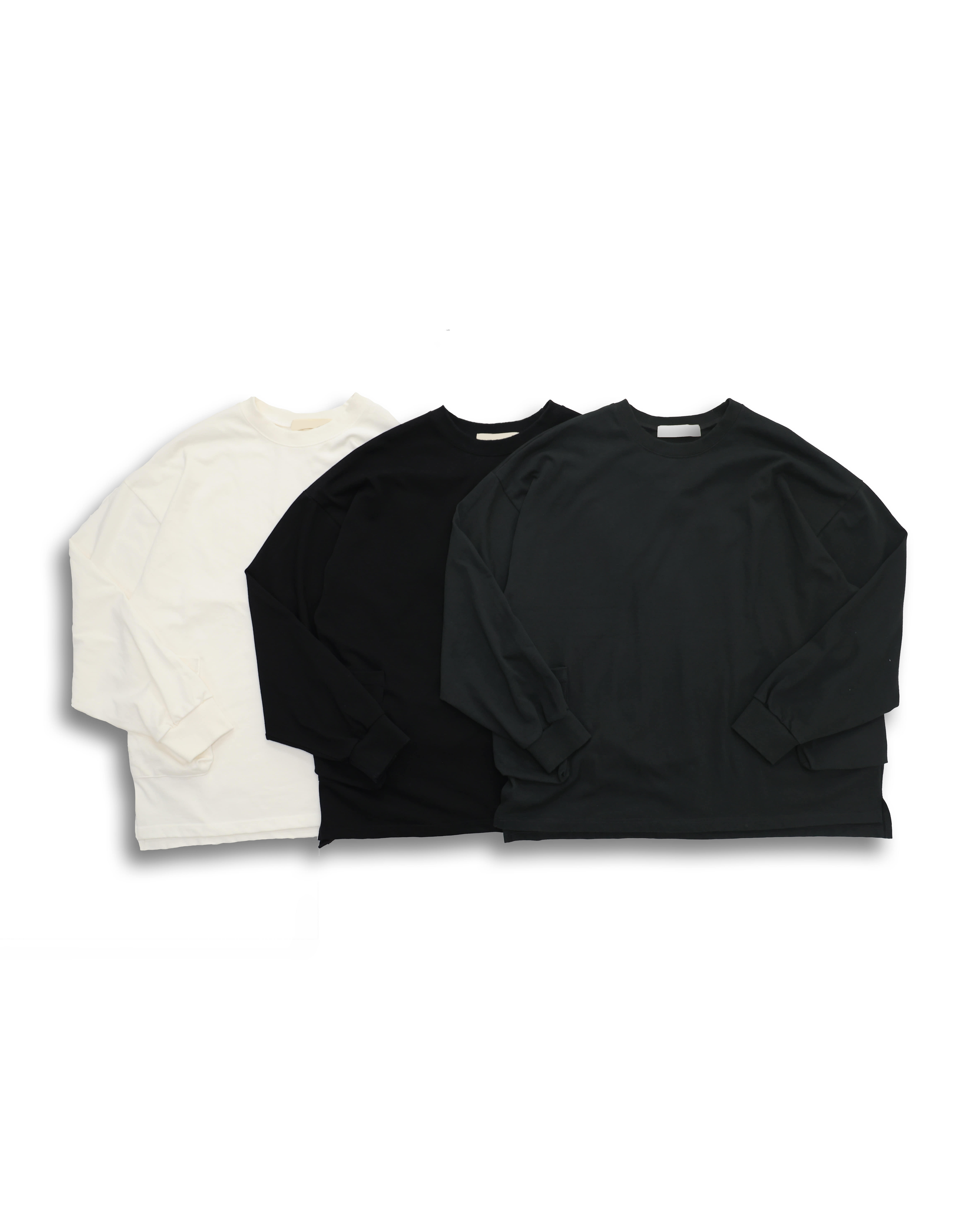 Fly Two Pocket Long Sleeves (Black/Charcoal/Ivory)