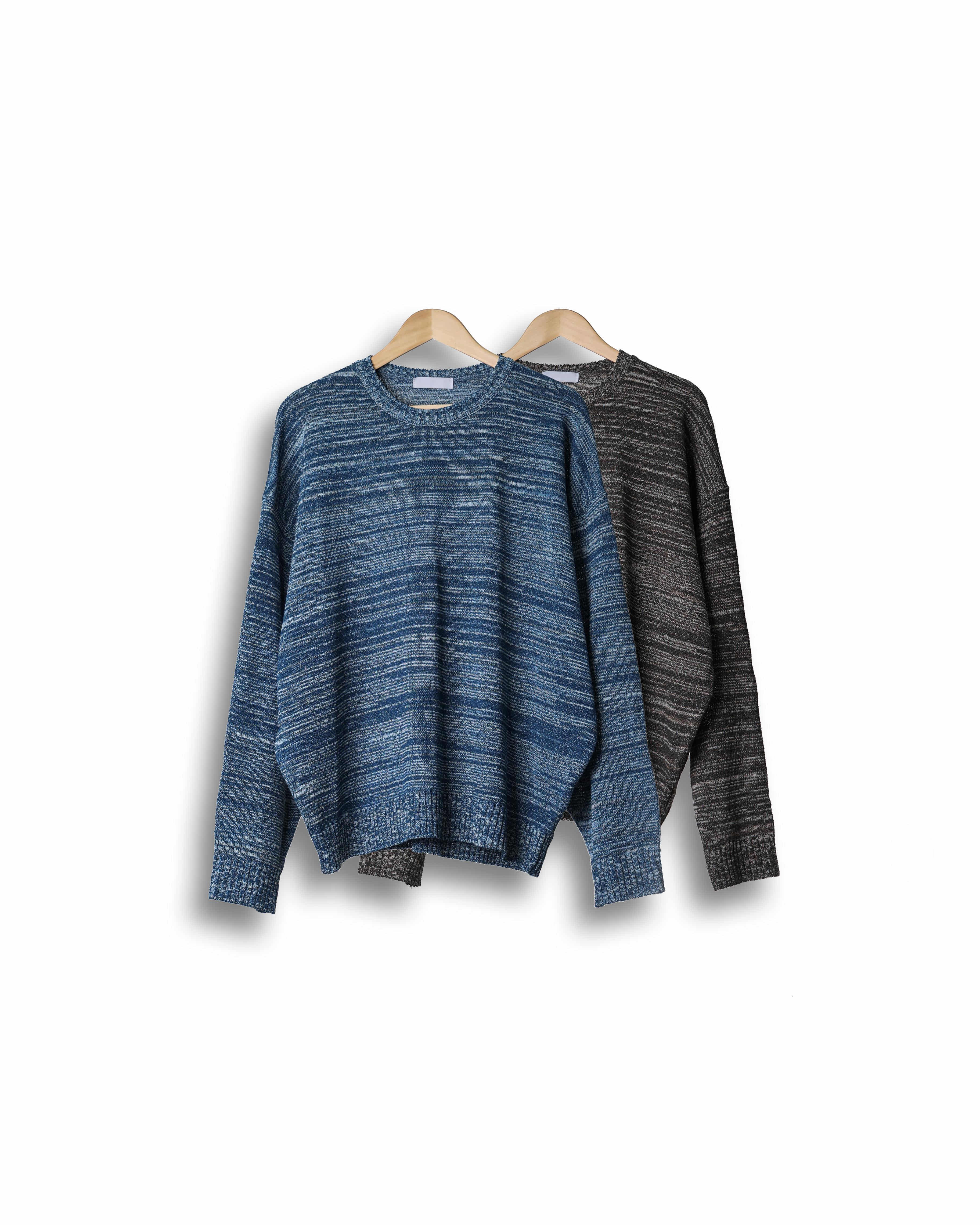 CONS Triple Colouring Grade Knit (Charcoal/Blue)