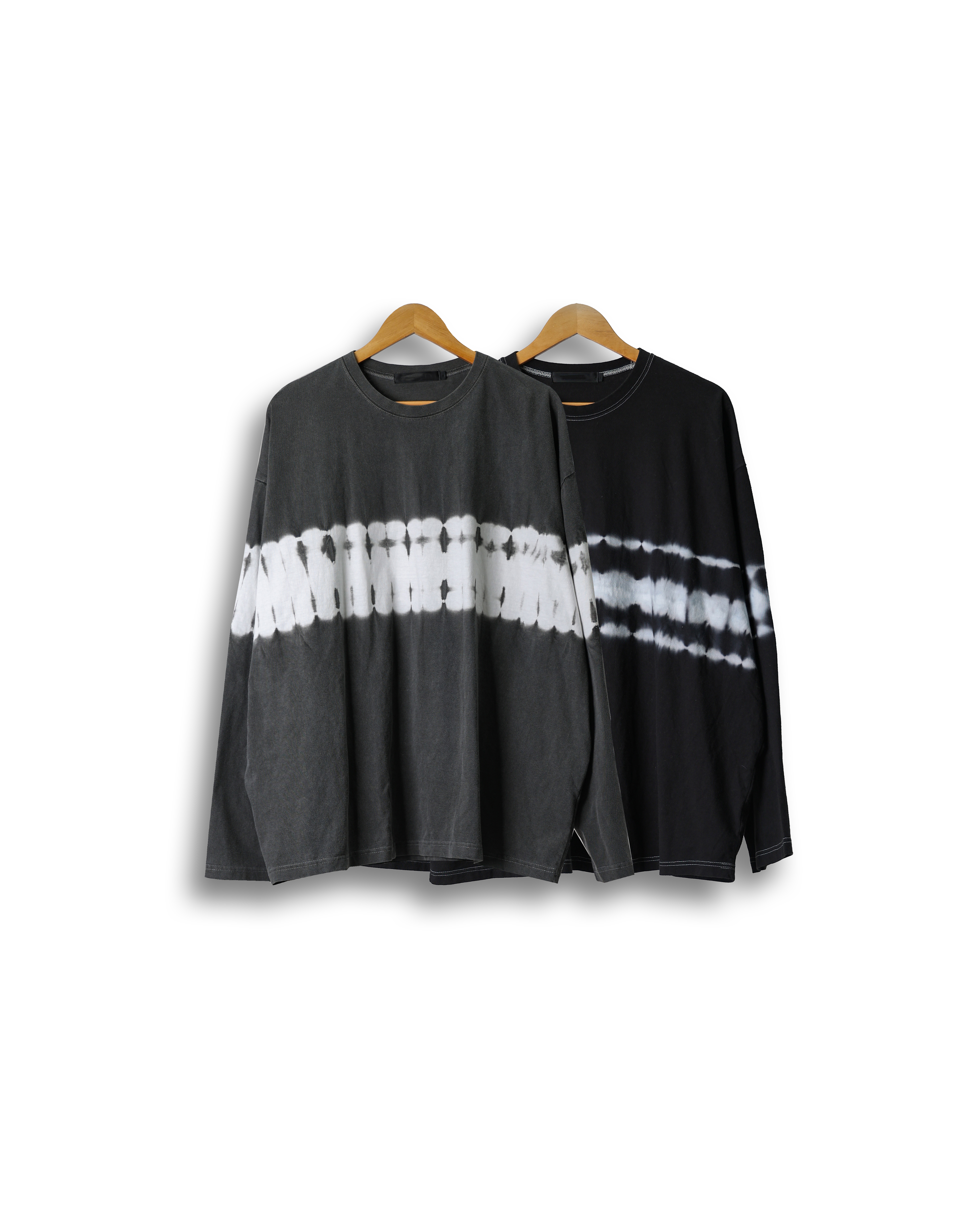 GLMM Middle Dying Over Long Sleeve (Black/Charcoal) - 5차 리오더 (9/26 배송예정)