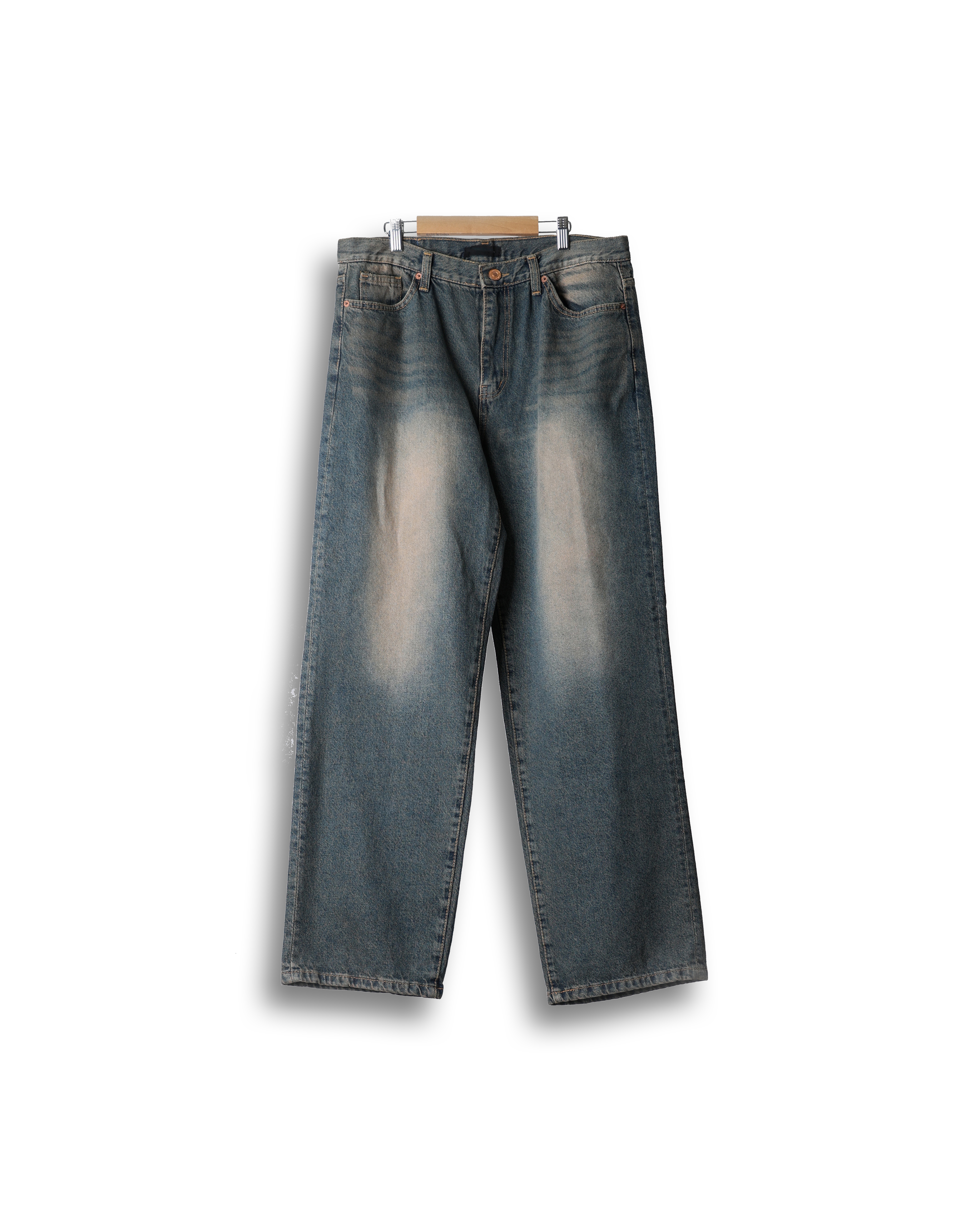 OTHER 239 Washed Dying Wide Denim Pants (Denim)