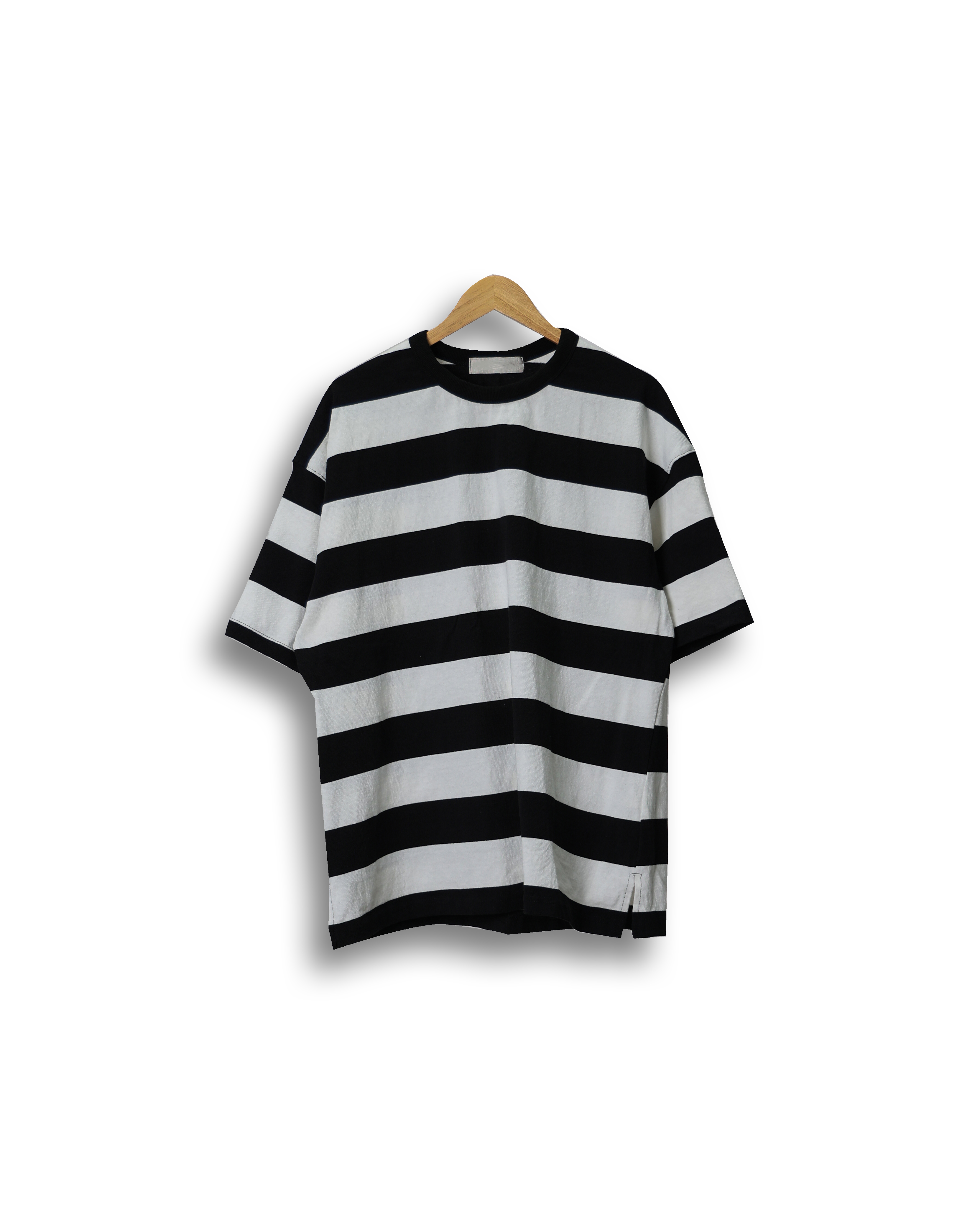 GAUGE Bold Stripe Over T Shirts (Black)