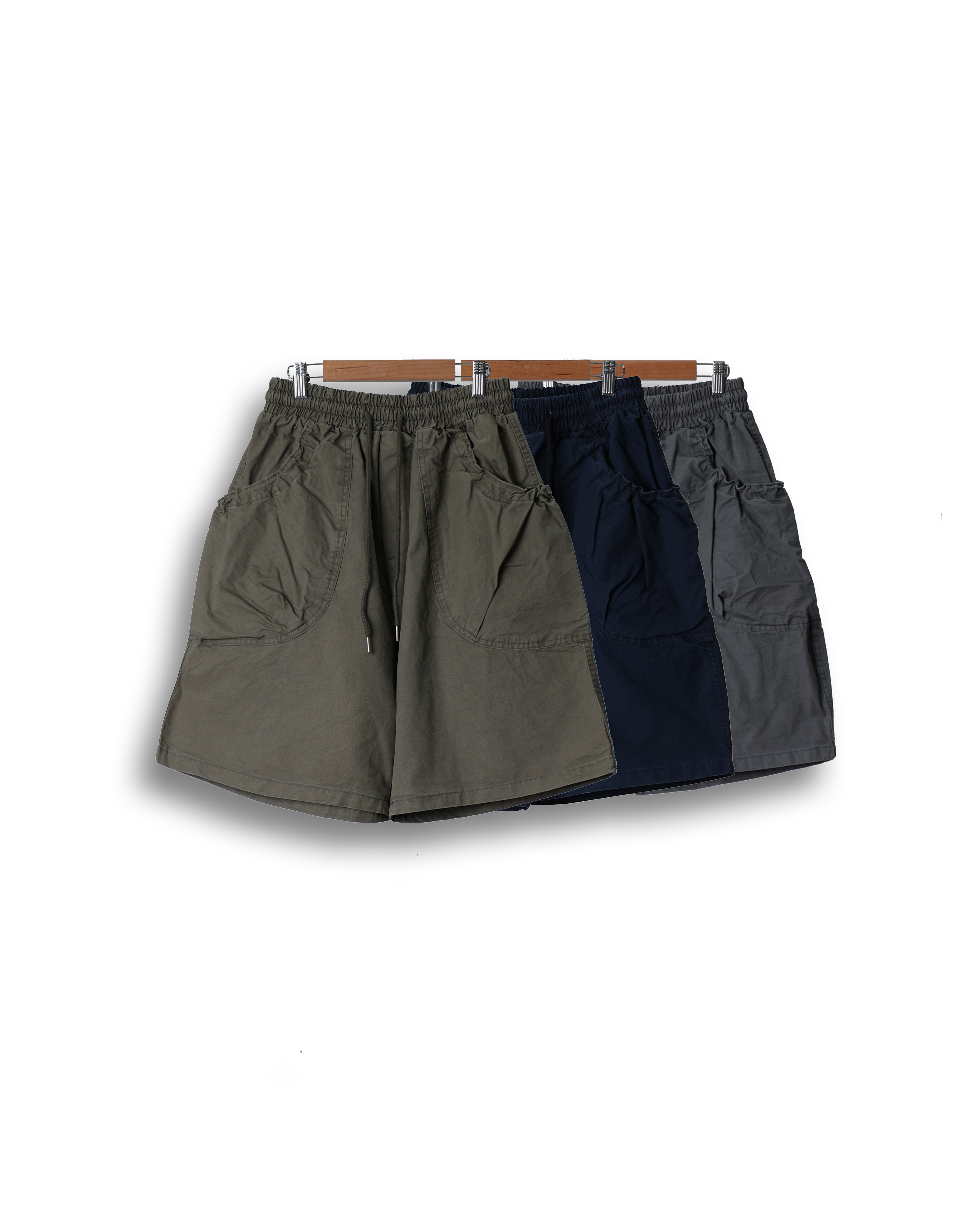 RAM ATTOM Banded Pocket Half Pants (Charcoal/Navy/Olive)