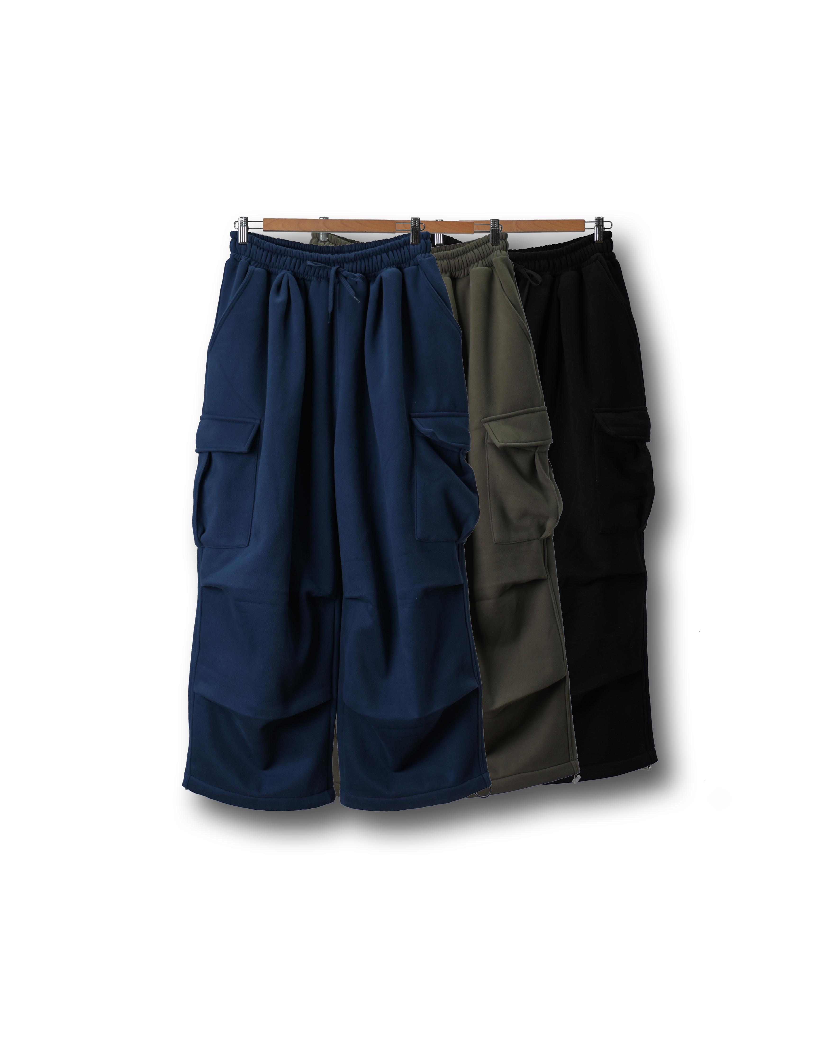 TREDS Mil Cargo Winter Sweat Pants (Black/Olive/Steel Blue)