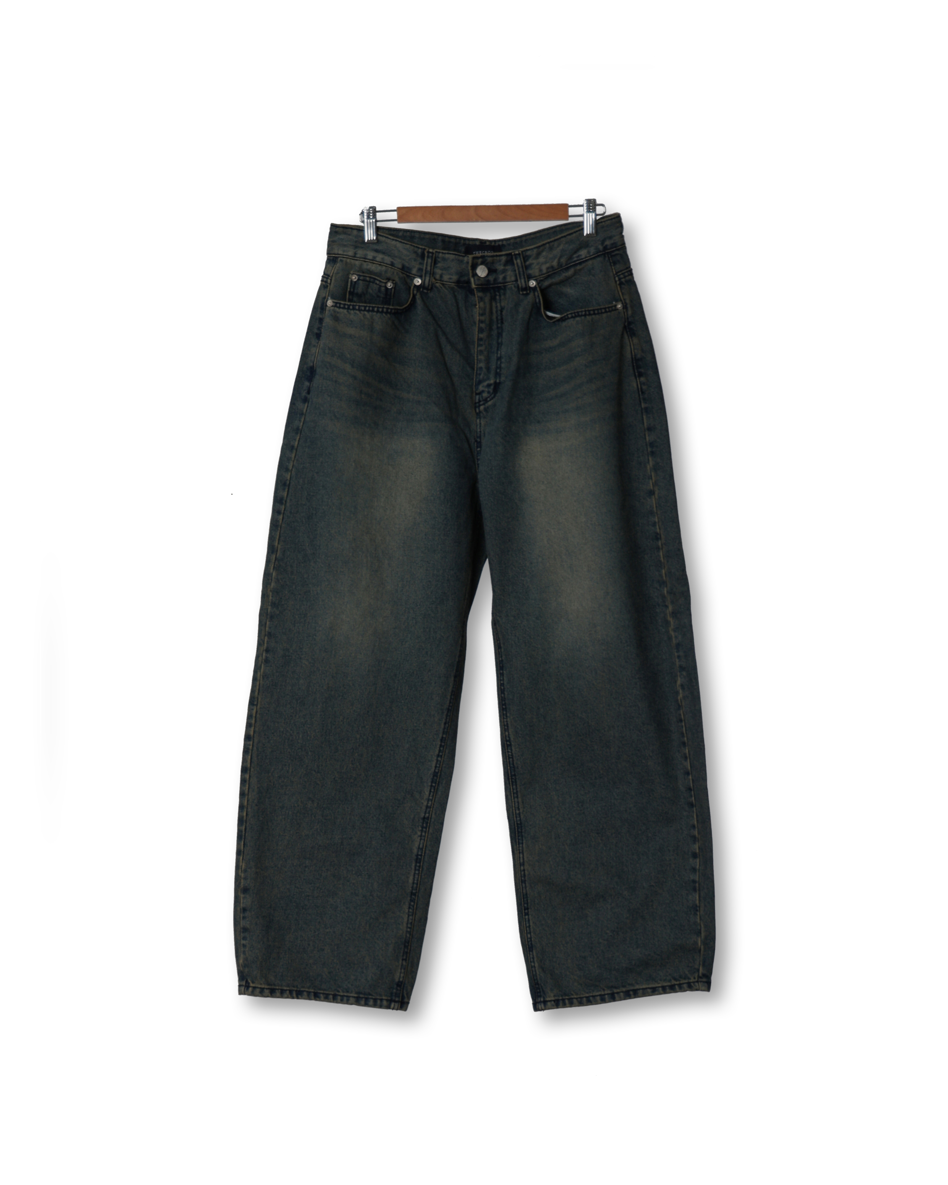 CROSS 4036-1 Daily Washed Denim Pants (Denim)