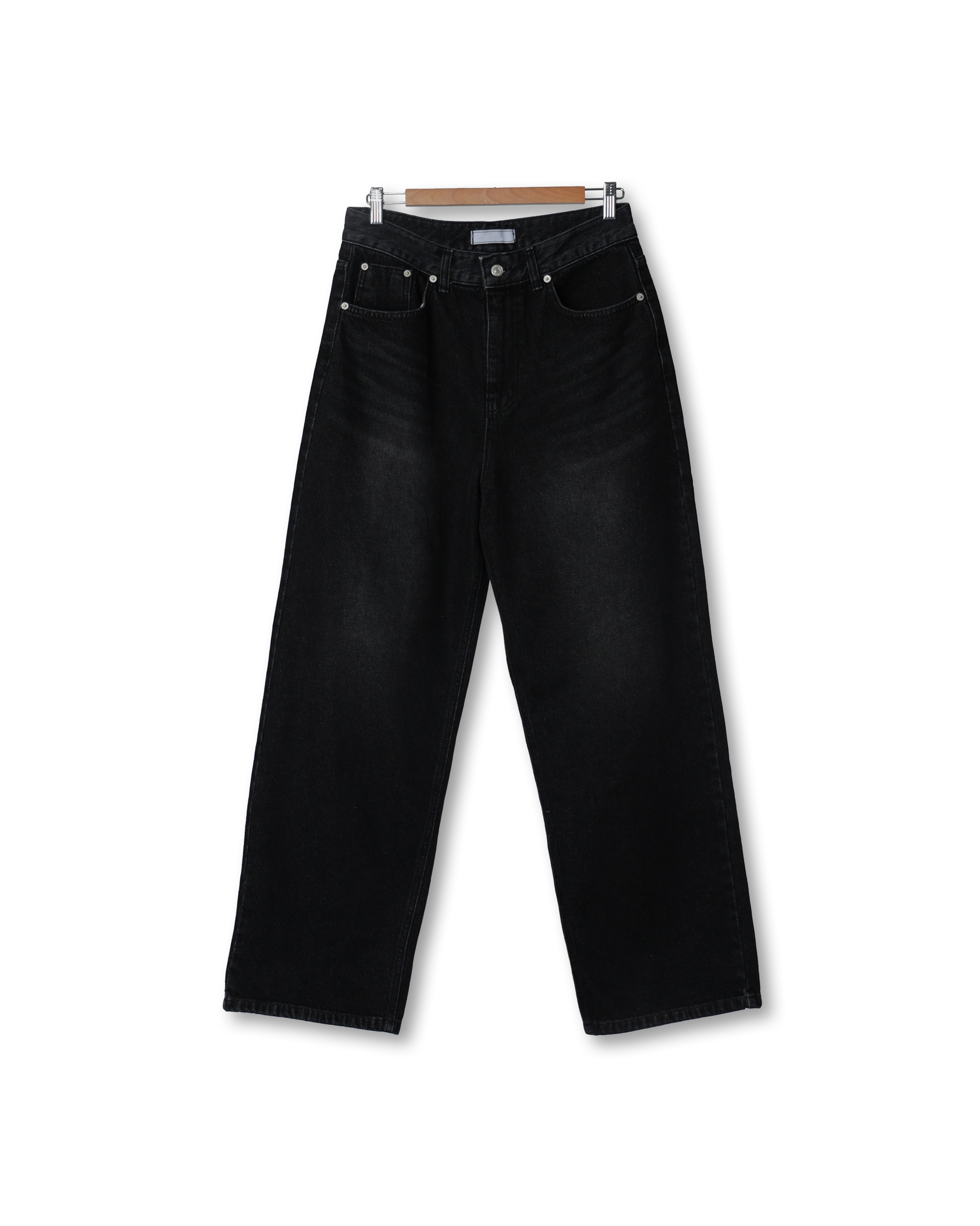 BYSTR 623 Black Washed Daily Denim Pants (Black Denim)