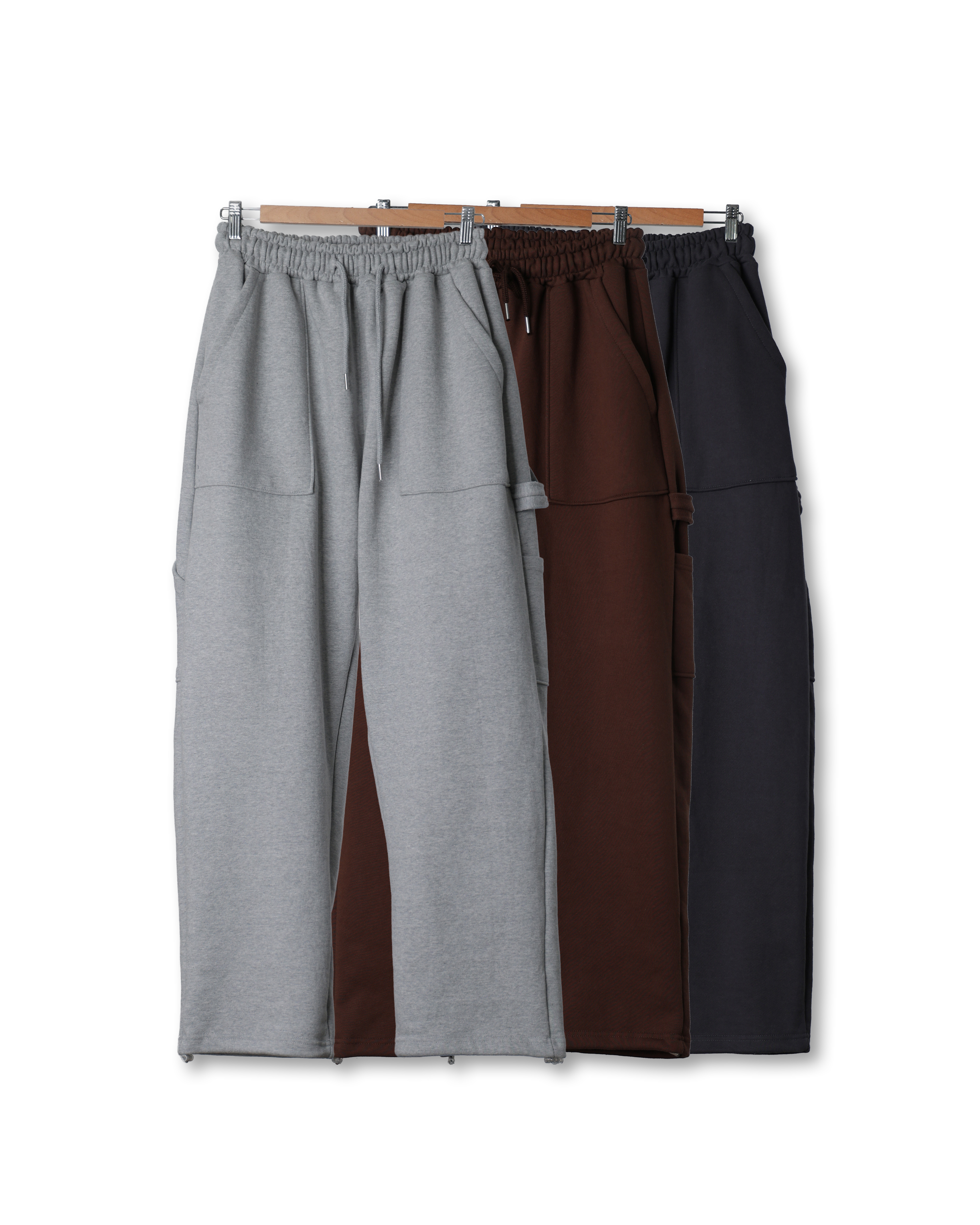 MATERIAL Carpenter Fatigue Sweat Pants (Charcoal/Brown/Gray)